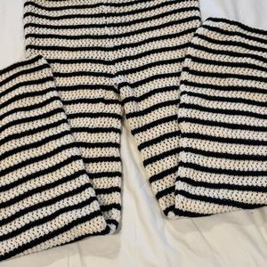 Zara crochet pants